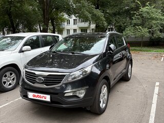 2012 Kia Sportage III, чёрный, 1200000 рублей, вид 1