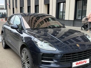 2019 Porsche Macan I Рестайлинг, синий, 4750000 рублей, вид 3