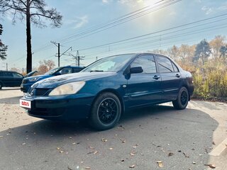 2009 Mitsubishi Lancer Classic IX Рестайлинг, синий, 400000 рублей, вид 3