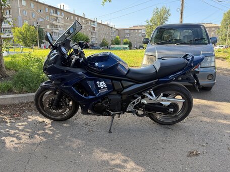 2010 Suzuki GSX 1250 FA, синий, 600000 рублей, вид 3