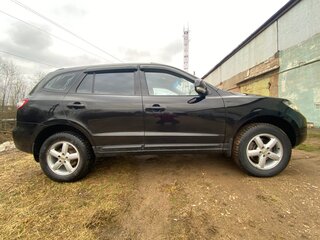 2008 Hyundai Santa Fe II, чёрный, 1000000 рублей, вид 2
