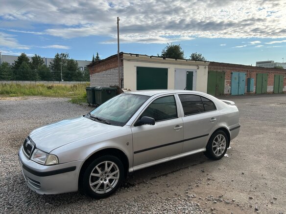 2008 Skoda Octavia I (A4) Рестайлинг, серый - вид 1
