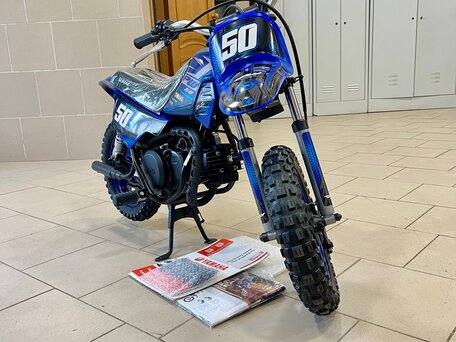 2021 Yamaha PW50/PW80, синий, 138000 рублей, вид 5