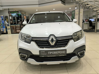 2019 Renault Logan Stepway II Рестайлинг, белый, 660000 рублей, вид 2