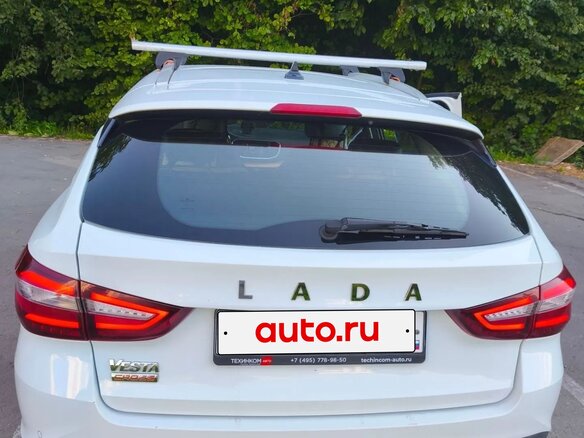 2024 Lada (ВАЗ) Vesta SW Cross I Рестайлинг (NG), белый, 1600000 рублей - вид 4