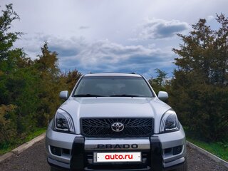 2003 Toyota Land Cruiser Prado 4-speed 120 Series, серебристый, 1700000 рублей, вид 1