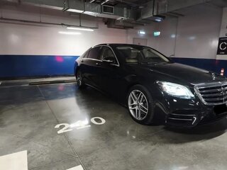 2018 Mercedes-Benz S-Класс 560 Long VI (W222, C217) Рестайлинг, чёрный, 5300000 рублей, вид 4