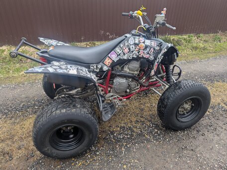 2008 Yamaha Raptor YFM250, чёрный, 265000 рублей, вид 3