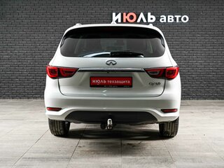 2017 Infiniti QX60 I Рестайлинг, белый, 2350000 рублей, вид 5