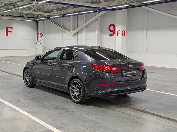 2014 Kia Optima III Рестайлинг, серый, 1140000 рублей - вид 6