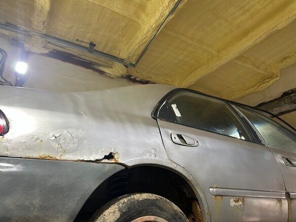 1993 Honda Civic V, серебристый, 35000 рублей - вид 12