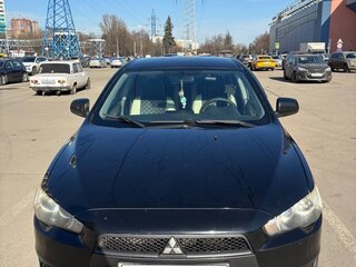 2007 Mitsubishi Lancer X, чёрный, 600000 рублей, вид 3