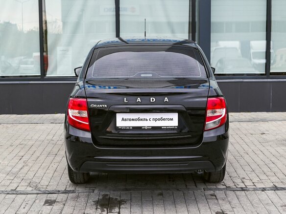 2024 Lada (ВАЗ) Granta I Рестайлинг, чёрный, 808000 рублей - вид 3
