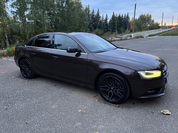 2012 Audi A4 IV (B8) Рестайлинг, коричневый, 1200000 рублей - вид 5