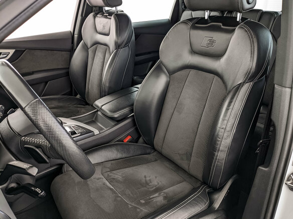 2019 Audi Q7 45 TDI II (4M) Рестайлинг, белый, 4850000 рублей - вид 19