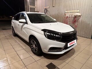 2018 Lada (ВАЗ) Vesta SW I, белый, 819000 рублей, вид 4