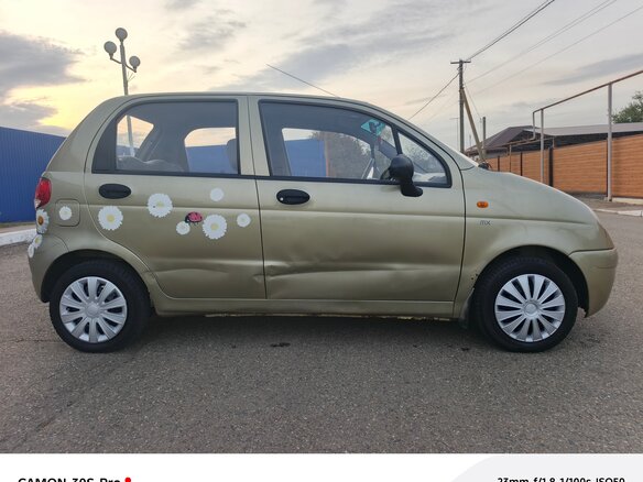 2011 Daewoo Matiz I Рестайлинг, золотистый, 205000 рублей - вид 4