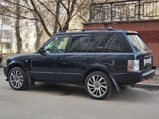 2006 Land Rover Range Rover Supercharged III Рестайлинг, синий, 800000 рублей, вид 4