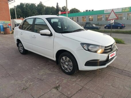 2024 Lada (ВАЗ) Granta I Рестайлинг, белый, 580000 рублей, вид 3