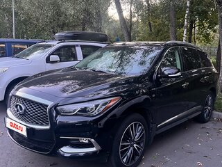 2017 Infiniti QX60 I Рестайлинг, чёрный, 3050000 рублей, вид 2