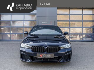 2020 BMW 5 серии 530i xDrive VII (G30/G31/G38) Рестайлинг, чёрный, 4240000 рублей, вид 2