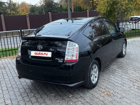 2008 Toyota Prius II Рестайлинг (XW20), чёрный, 595000 рублей, вид 3