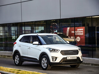 2019 Hyundai Creta I, белый, 1849777 рублей, вид 3