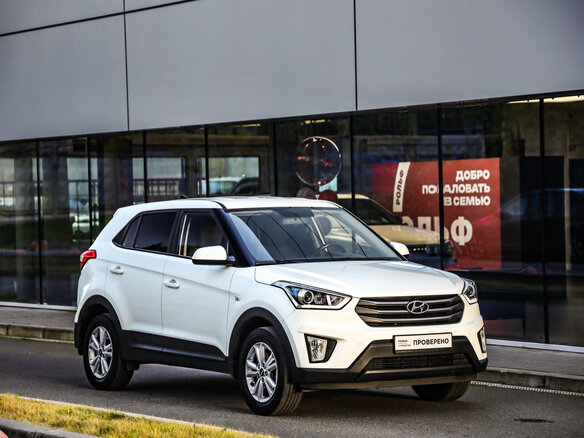 2019 Hyundai Creta I, белый, 1849777 рублей - вид 2