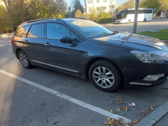 2008 Citroen C5 II, чёрный, 550000 рублей - вид 5
