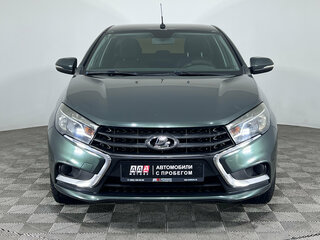 2016 Lada (ВАЗ) Vesta I, зелёный, 695000 рублей, вид 2