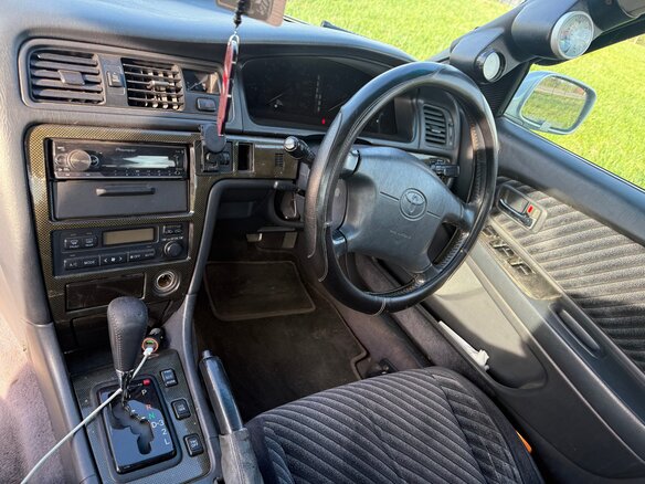 1999 Toyota Cresta V (X100) Рестайлинг, синий, 1300000 рублей - вид 9
