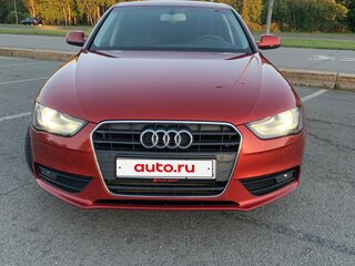 2013 Audi A4 IV (B8) Рестайлинг, красный, 1270000 рублей, вид 2