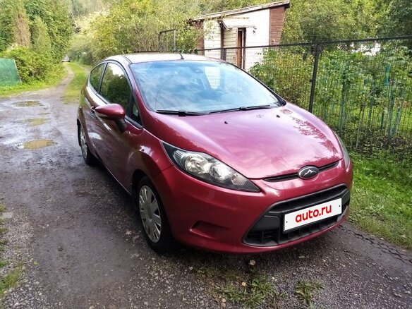 2008 Ford Fiesta Mk6, красный, 700000 рублей - вид 7