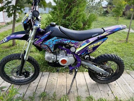 2022 BSE MX 125, фиолетовый, 73000 рублей, вид 5
