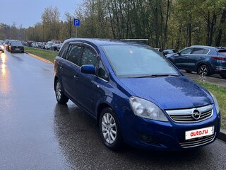 2010 Opel Zafira B Рестайлинг, синий, 605000 рублей, вид 3
