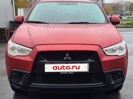 2011 Mitsubishi ASX I, красный, 450000 рублей, вид 2