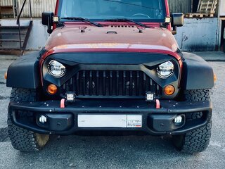 2012 Jeep Wrangler III (JK), красный, 2900000 рублей, вид 1