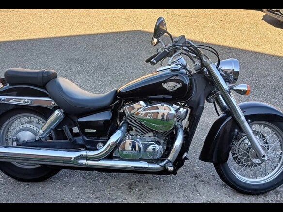 2005 Honda Shadow 750, чёрный, 450000 рублей - вид 2