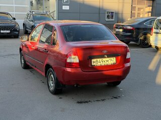 2006 Lada (ВАЗ) Kalina I, красный, 115000 рублей, вид 4