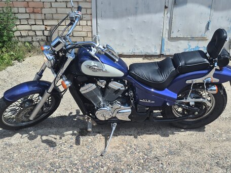 1997 Honda Steed 400, синий, 280000 рублей, вид 1