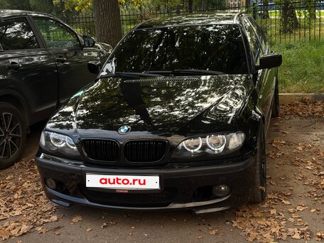 2002 BMW 3 серии 320d IV (E46) Рестайлинг, чёрный, 780000 рублей, вид 1