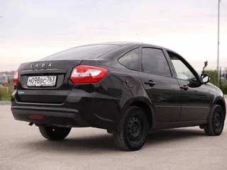 2022 Lada (ВАЗ) Granta I Рестайлинг, чёрный, 590068 рублей, вид 5