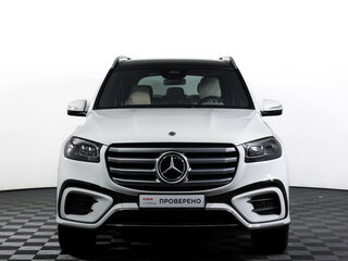2025 Mercedes-Benz GLS 450 II (X167) Рестайлинг, белый, 15434100 рублей, вид 2