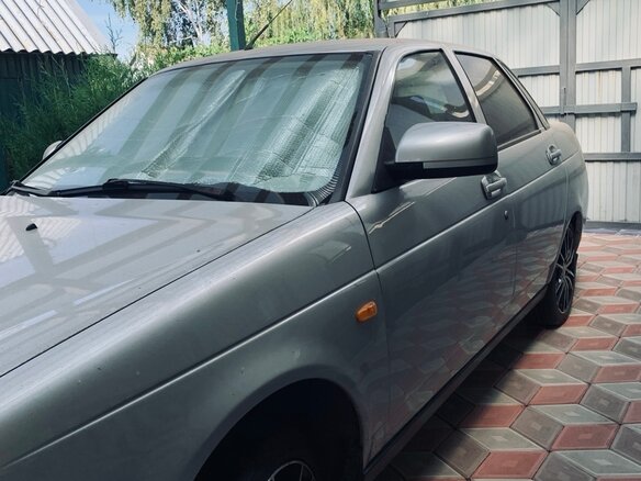 2012 Lada (ВАЗ) Priora I, серебристый, 350000 рублей - вид 5