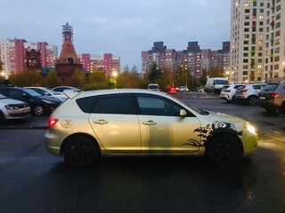 2008 Mazda 3 I (BK) Рестайлинг, золотистый, 299000 рублей, вид 2