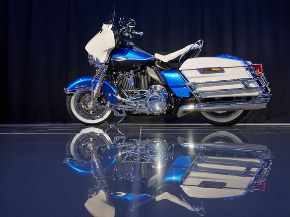 2021 Harley-Davidson Electra Glide Revival, голубой, 2750000 рублей - вид 33
