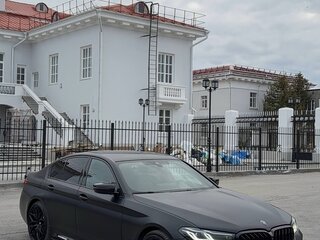 2021 BMW 5 серии 540i xDrive VII (G30/G31/G38) Рестайлинг, чёрный, 5800000 рублей, вид 2