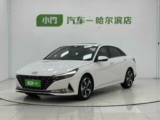 2023 Hyundai Elantra N Line VII (CN7) Рестайлинг, белый, 1515000 рублей, вид 1