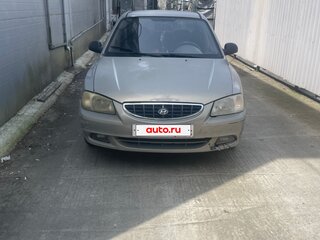 2008 Hyundai Accent ТагАЗ II, бежевый, 300000 рублей, вид 2