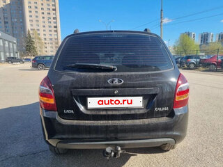 2015 Lada (ВАЗ) Kalina II, чёрный, 349900 рублей, вид 4